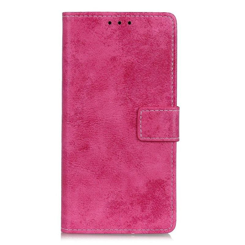 Etui do Asus Zenfone 7 / Zenfone 7 Pro Classic Cyrius Faux Leather Vintage