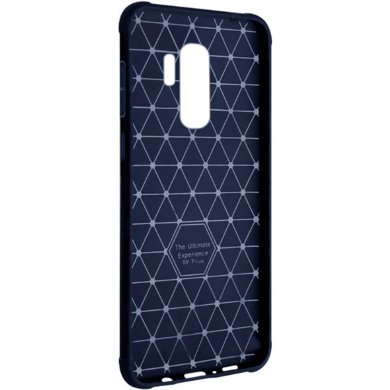 Etui do Samsung Galaxy S9 Plus Biznes Vega Efekt Skóry - Granatowy