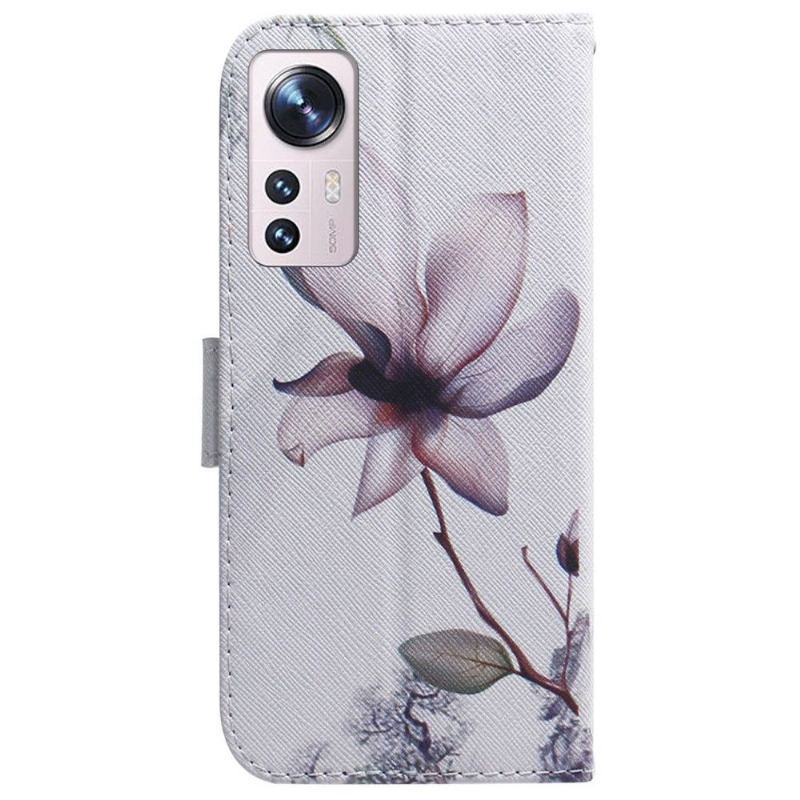 Etui do Xiaomi 12 Dziki Kwiat