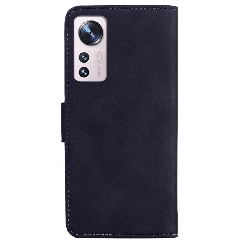 Etui Folio do Xiaomi 12 Romane Miękki Dotyk