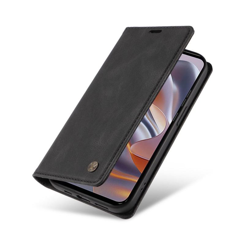 Flip Kotelot Motorola Edge 50 Neo Efekt Zamszu Yikatu