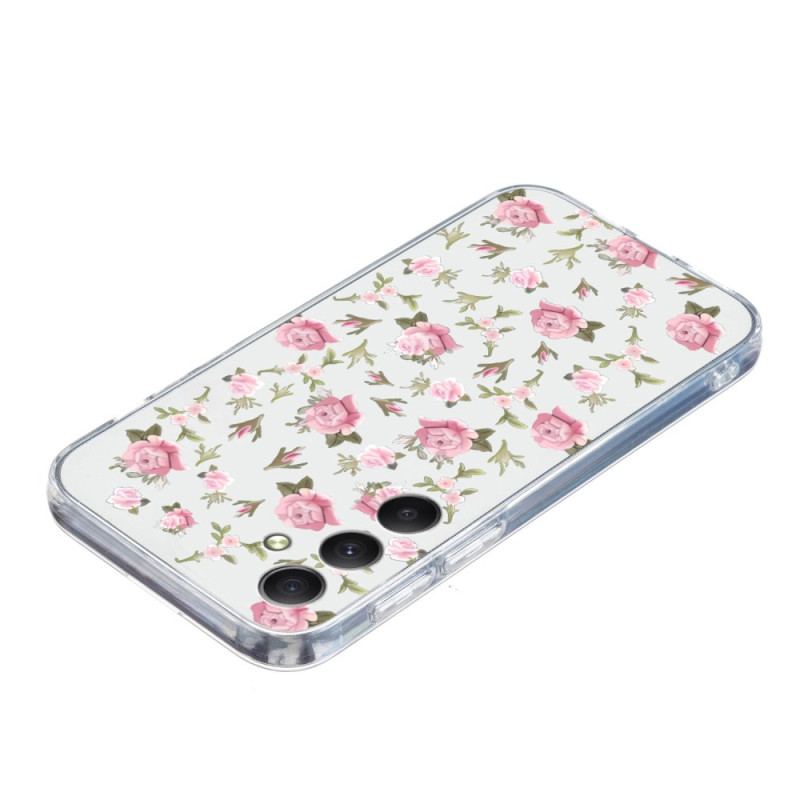 Etui Do Samsung Galaxy S24 Fe Kwiaty