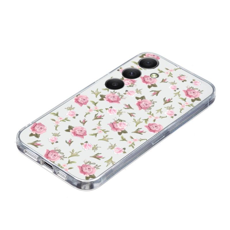 Etui Do Samsung Galaxy S24 Fe Kwiaty