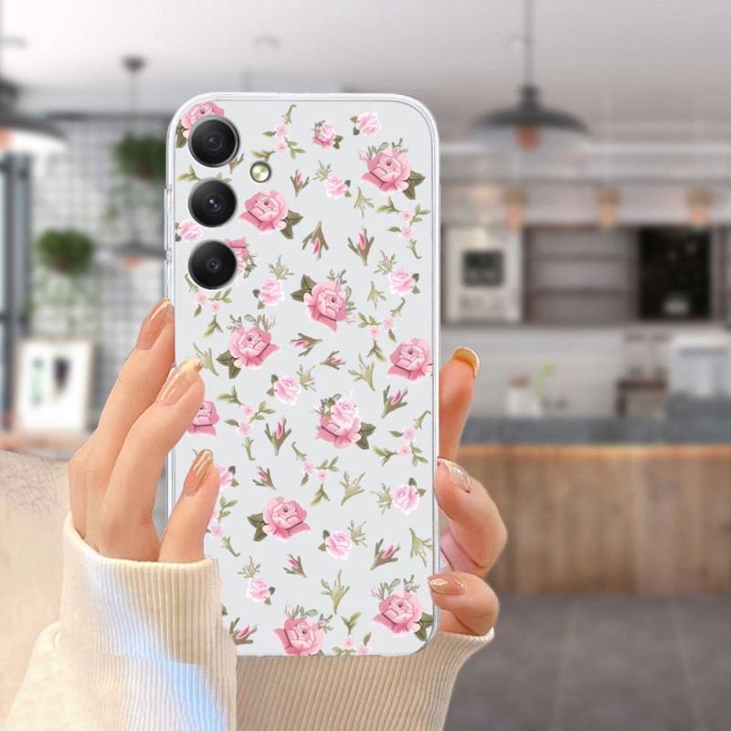 Etui Do Samsung Galaxy S24 Fe Kwiaty
