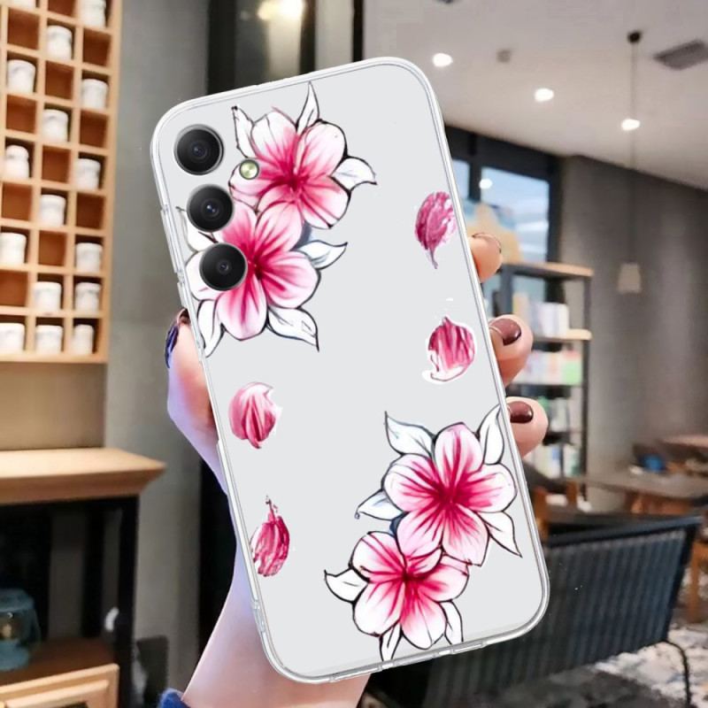 Etui Do Samsung Galaxy S24 Fe Kwiaty Wiśni