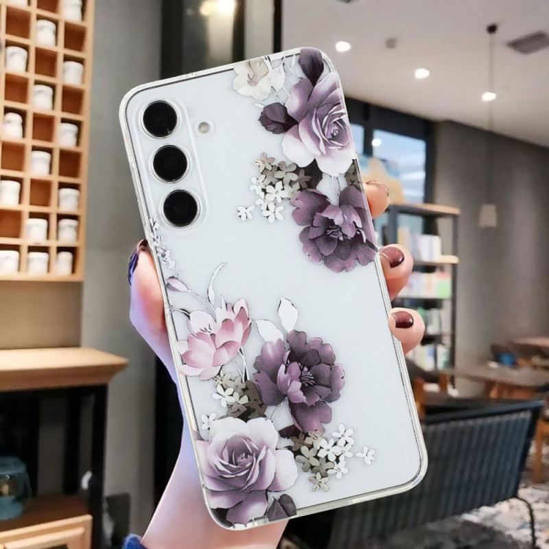 Etui Do Samsung Galaxy S24 Fe Piwonie