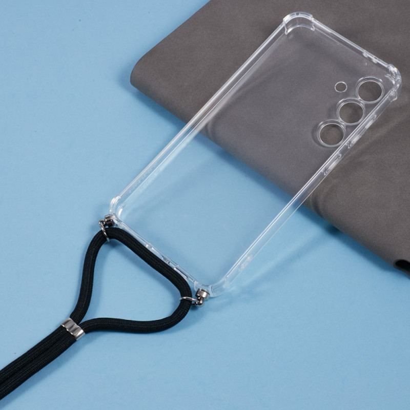 Etui Do Samsung Galaxy S24 Fe Przezroczysty Sznur