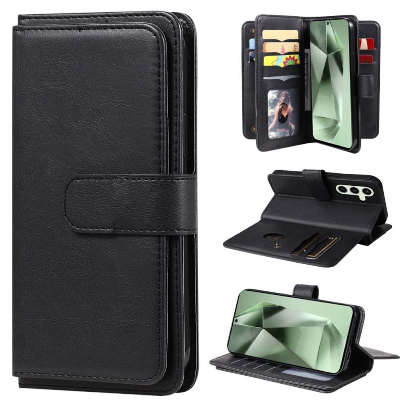 Etui Folio Do Samsung Galaxy S24 Fe 10 Posiadaczy Kart