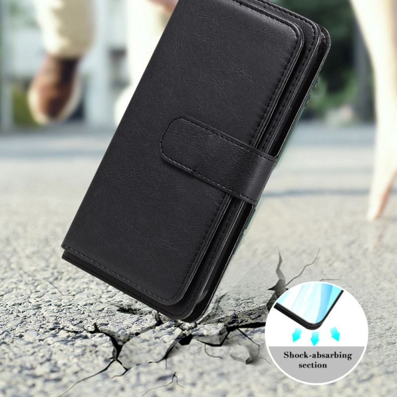 Etui Folio Do Samsung Galaxy S24 Fe 10 Posiadaczy Kart