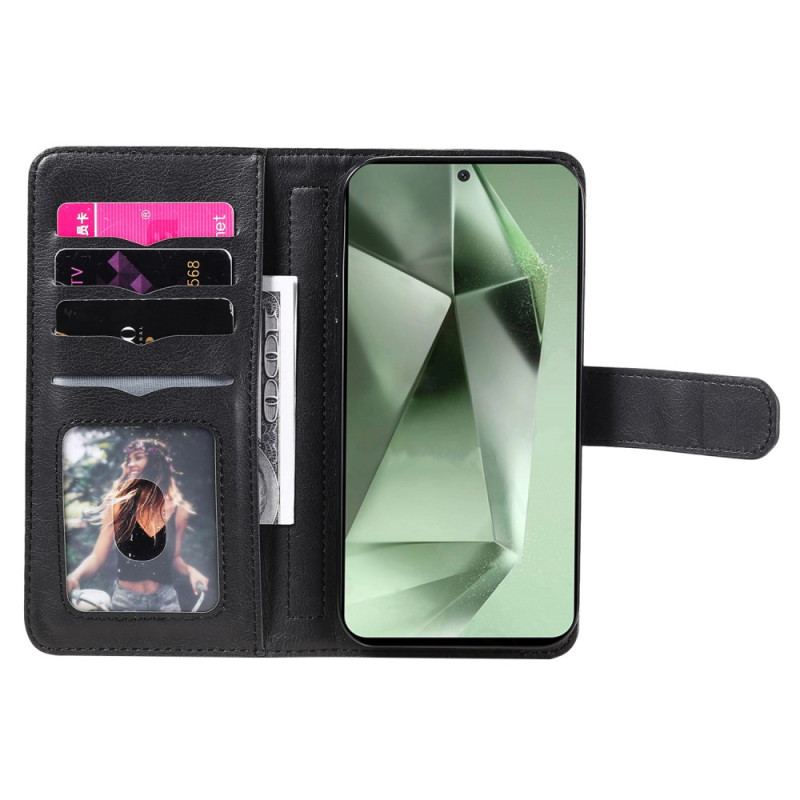 Etui Folio Do Samsung Galaxy S24 Fe 10 Posiadaczy Kart