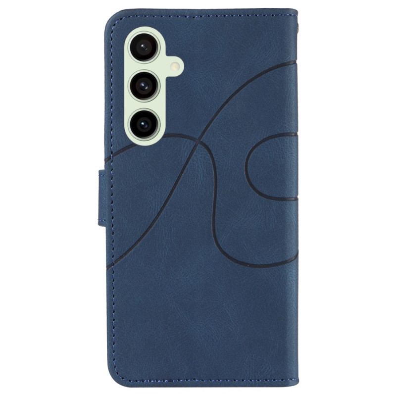 Etui Folio Do Samsung Galaxy S24 Fe Falista Linia