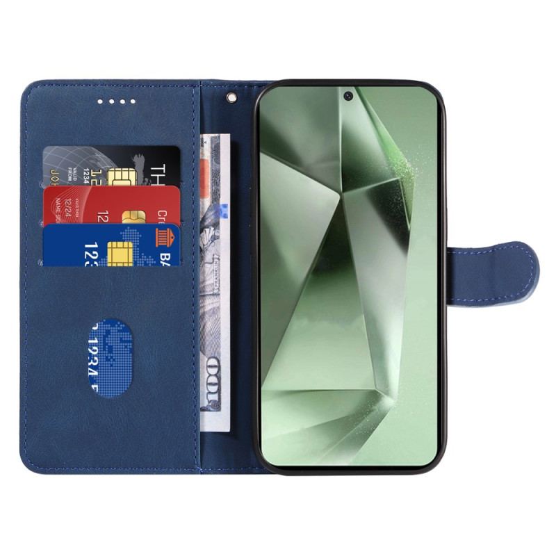 Etui Folio Do Samsung Galaxy S24 Fe Falista Linia