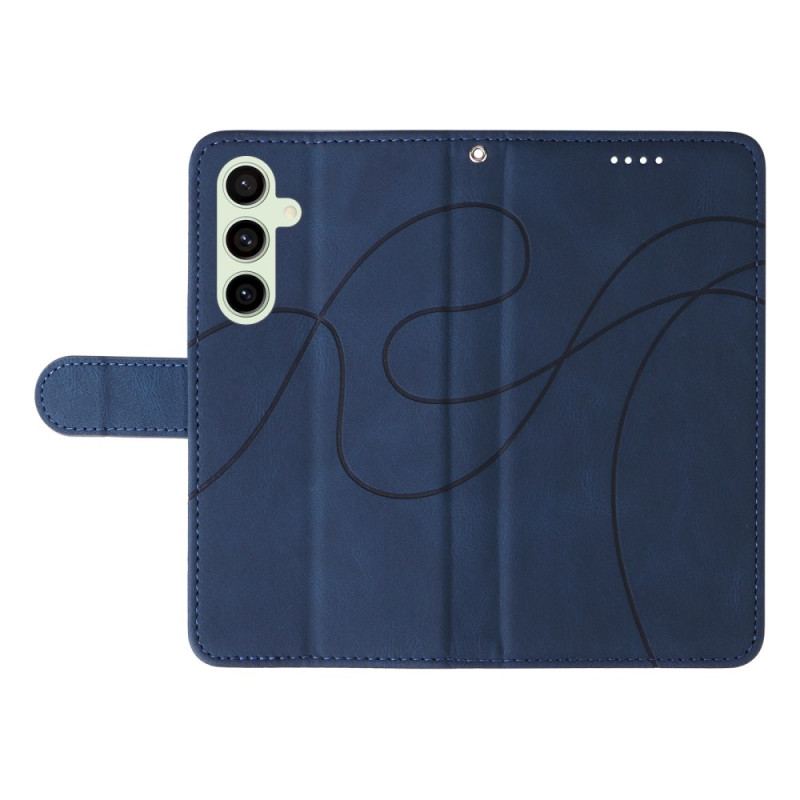 Etui Folio Do Samsung Galaxy S24 Fe Falista Linia