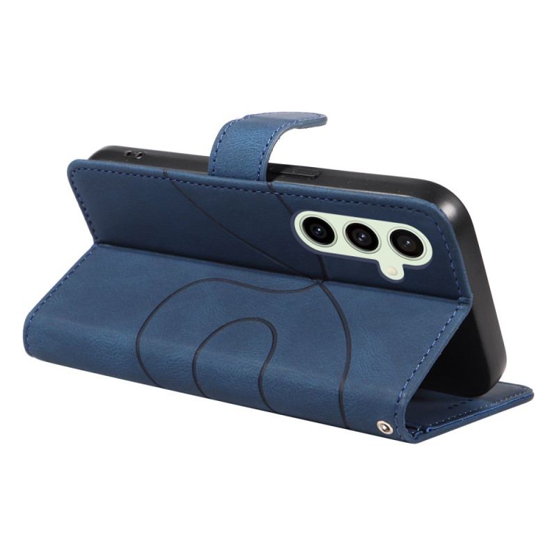 Etui Folio Do Samsung Galaxy S24 Fe Falista Linia