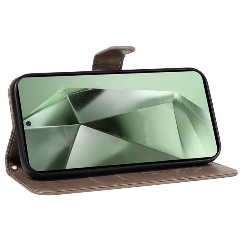 Etui Folio Do Samsung Galaxy S24 Fe Grafika Motyla