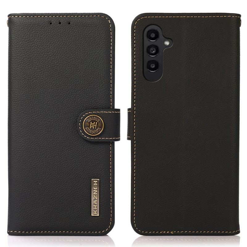 Etui Folio Do Samsung Galaxy S24 Fe Klasyczna Blokada Rfid Khazneh