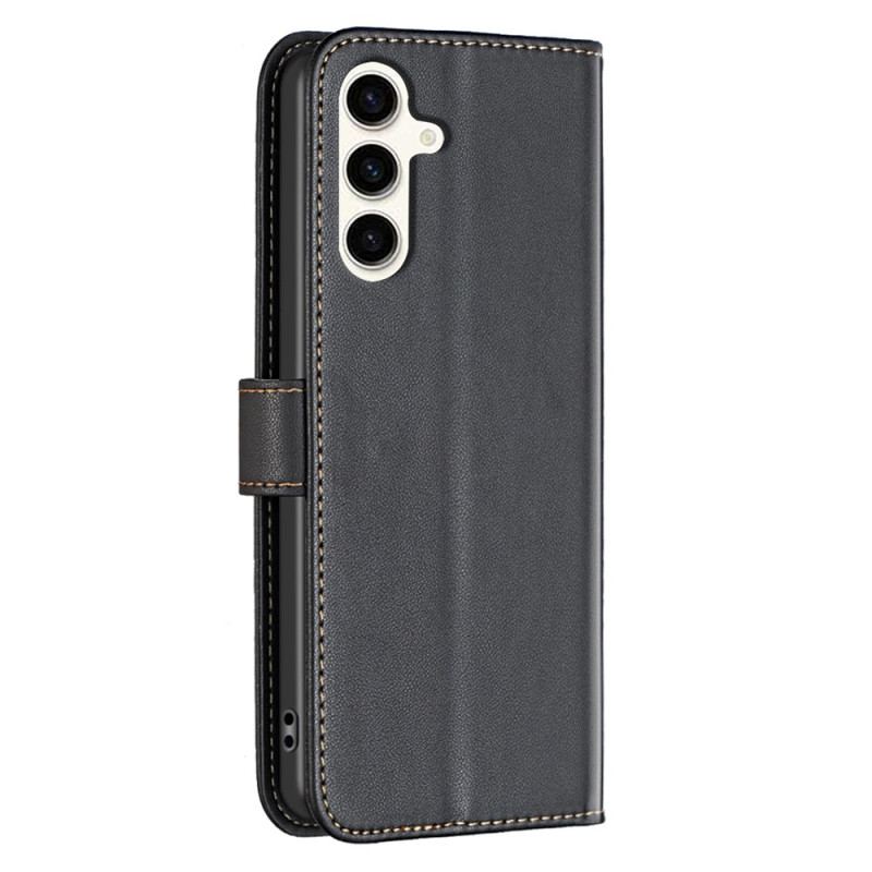 Etui Folio Do Samsung Galaxy S24 Fe Klasyczny Kolor Binfen
