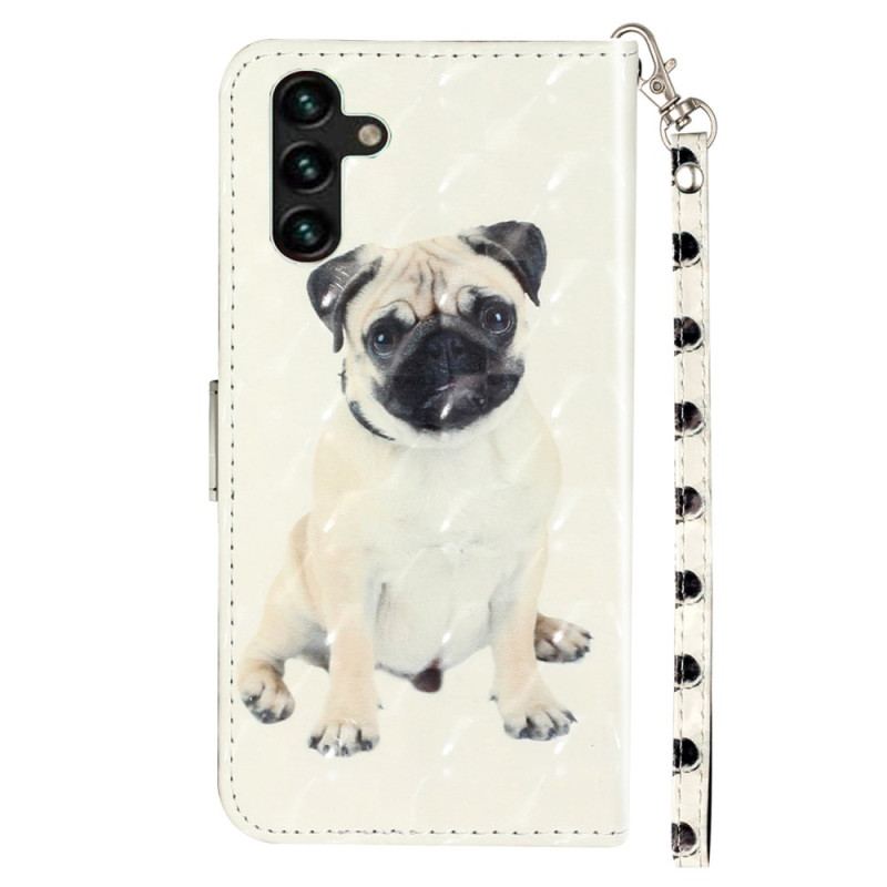 Etui Folio Do Samsung Galaxy S24 Fe Psy Na Smyczy