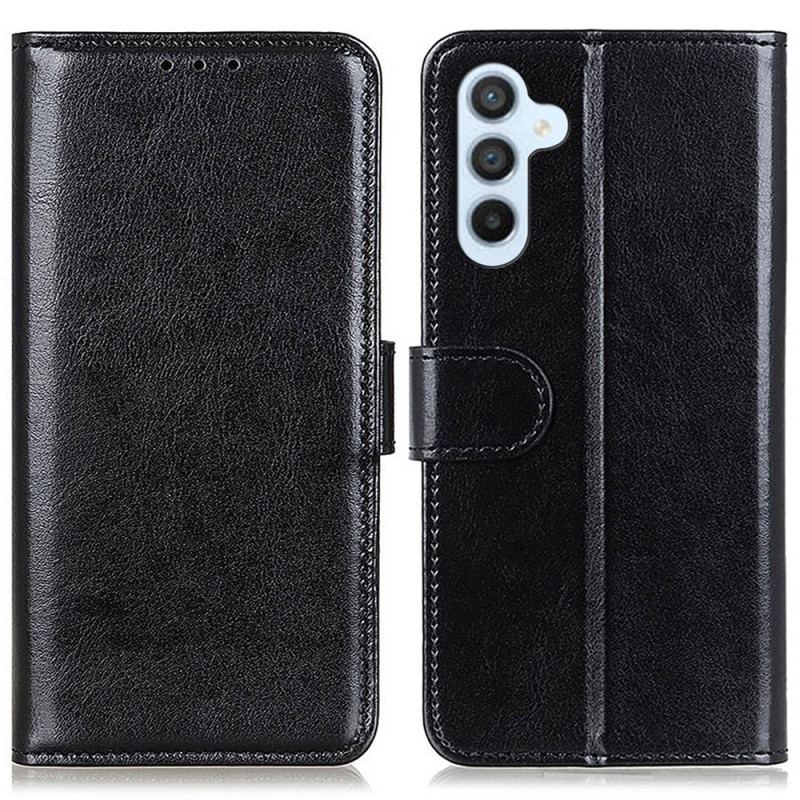 Etui Folio Do Samsung Galaxy S24 Fe Sztuczna Skóra Lakierowana