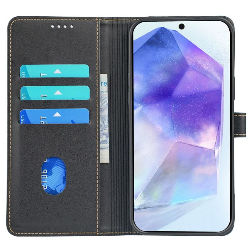 Etui Folio Do Samsung Galaxy S24 Fe Wzór CZterolistnej Koniczyny