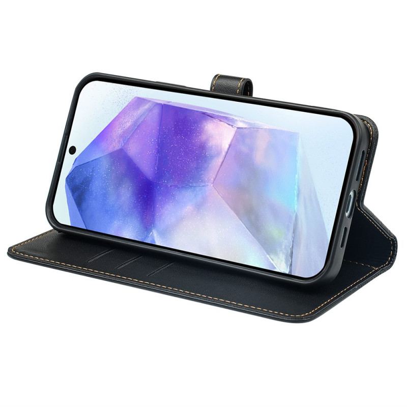 Etui Folio Do Samsung Galaxy S24 Fe Wzór CZterolistnej Koniczyny