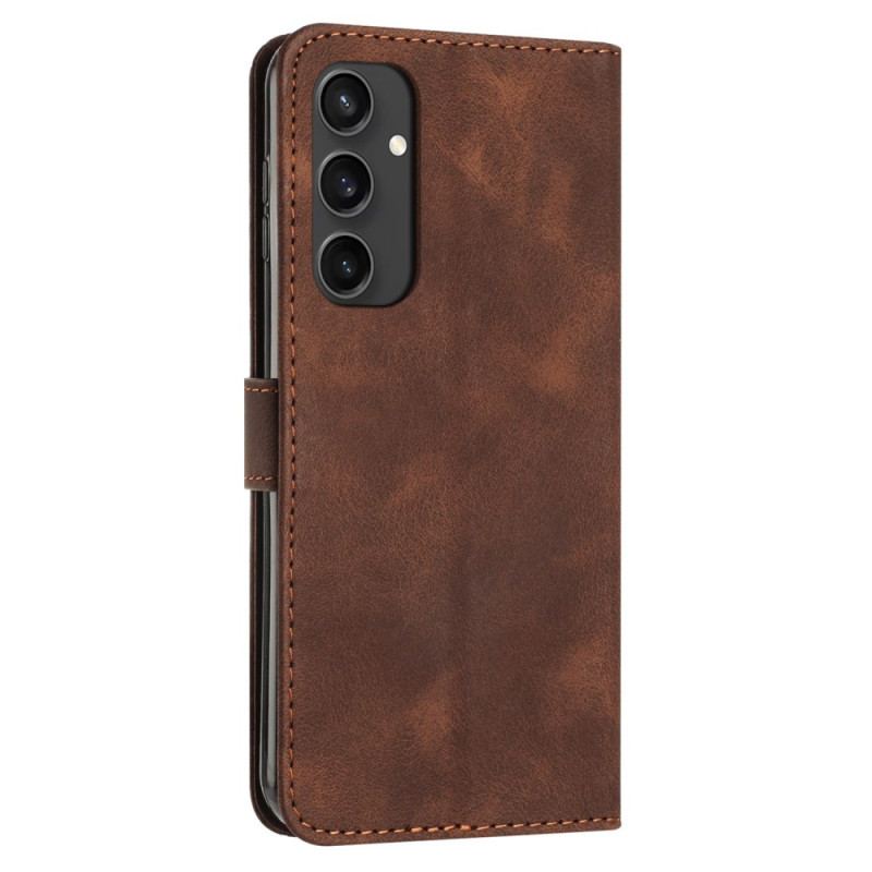 Etui Folio Do Samsung Galaxy S24 Fe Wzór Trójkątów