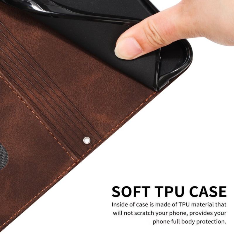 Etui Folio Do Samsung Galaxy S24 Fe Wzór Trójkątów