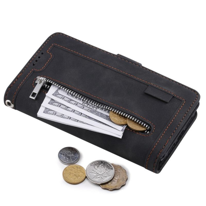 Etui Folio Samsung Galaxy S24 Fe 9 Etui Na Karty Ze Smyczą Etui Ochronne