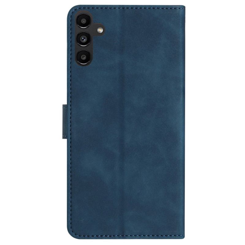 Etui Folio Samsung Galaxy S24 Fe Fryz Motyli Etui Ochronne