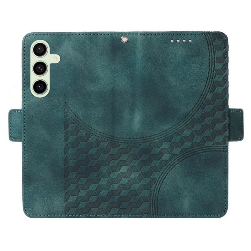 Etui Folio Samsung Galaxy S24 Fe Gwiezdne Diamenty