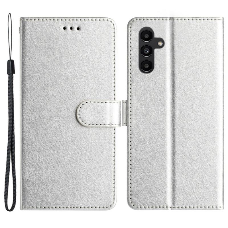 Etui Folio Samsung Galaxy S24 Fe Jedwabna Tekstura