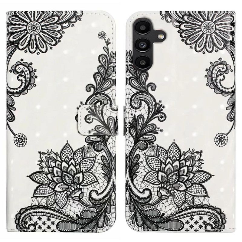 Etui Folio Samsung Galaxy S24 Fe Koronka