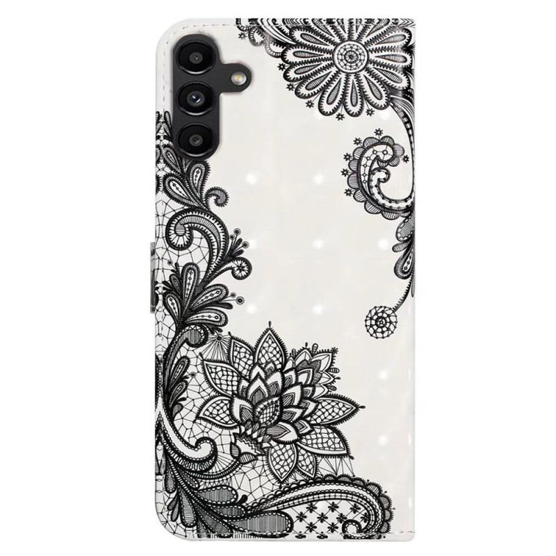 Etui Folio Samsung Galaxy S24 Fe Koronka