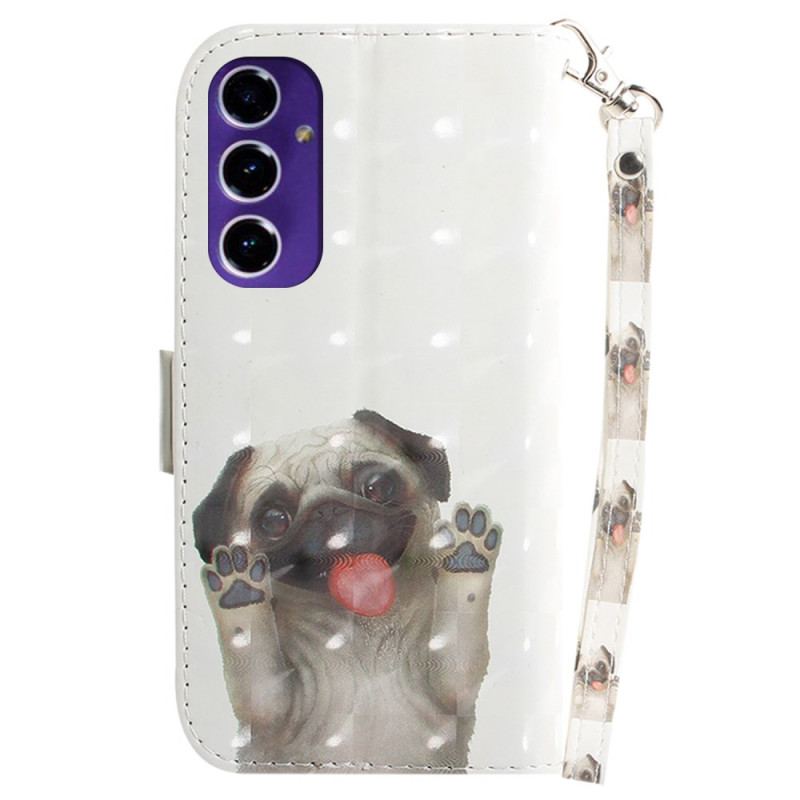 Etui Folio Samsung Galaxy S24 Fe Mops Przywiązany