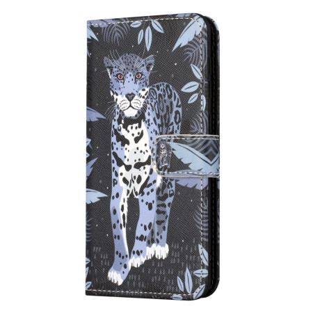 Etui Folio Samsung Galaxy S24 Fe Pasek W Panterkę