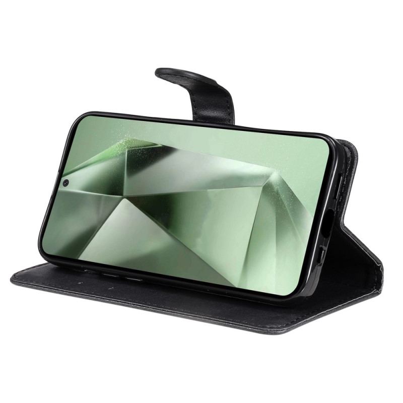 Etui Folio Samsung Galaxy S24 Fe Podwójne Etui Na Karty Etui Ochronne