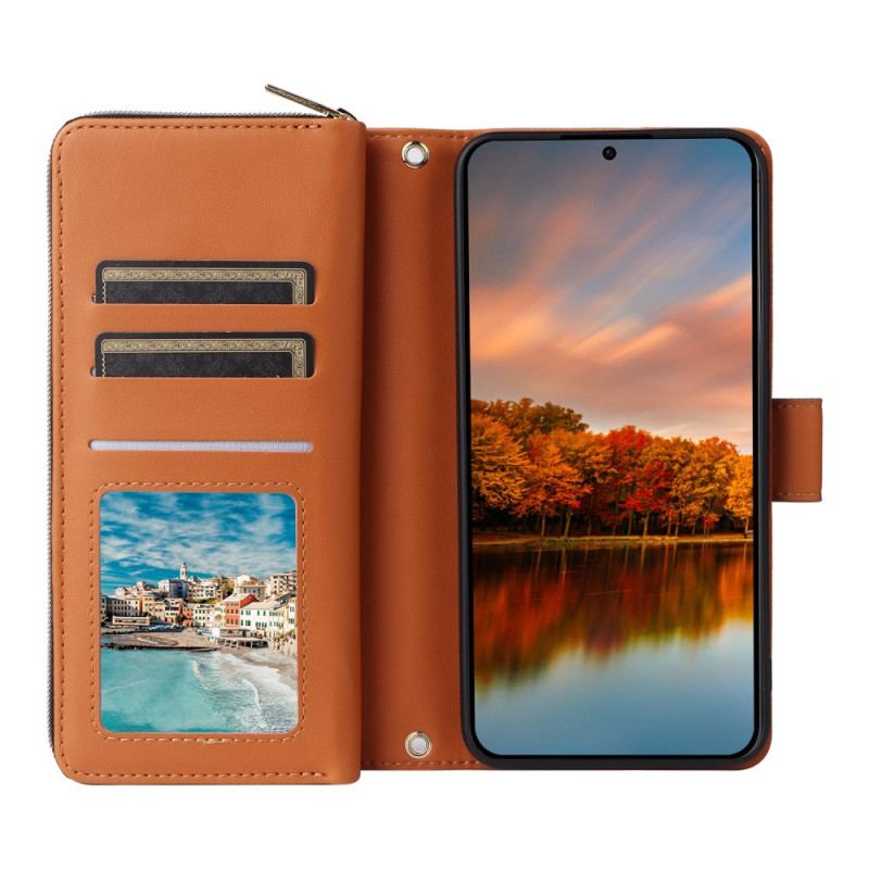 Etui Folio Samsung Galaxy S24 Fe Portfel 9 Etui Na Karty Etui Ochronne