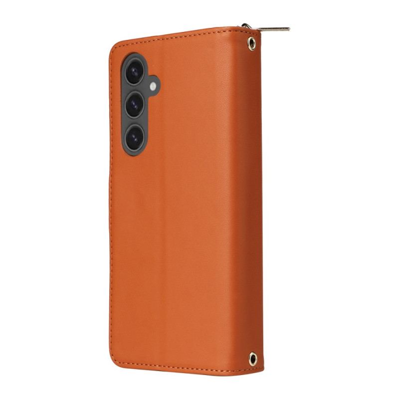 Etui Folio Samsung Galaxy S24 Fe Portfel 9 Etui Na Karty Etui Ochronne