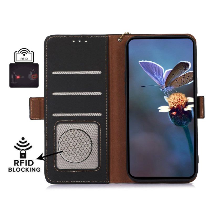 Etui Folio Samsung Galaxy S24 Fe Premium Z Blokowaniem Rfid