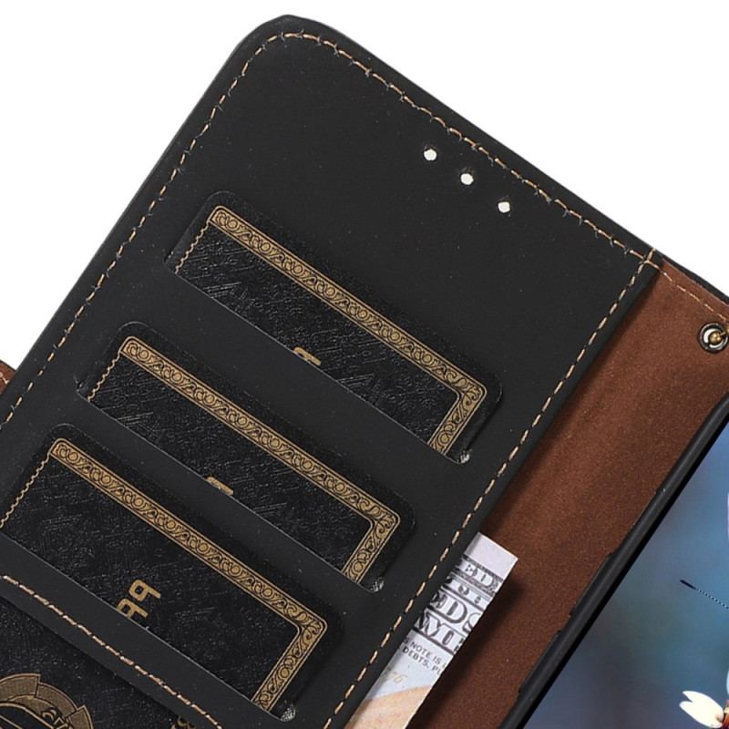 Etui Folio Samsung Galaxy S24 Fe Premium Z Blokowaniem Rfid