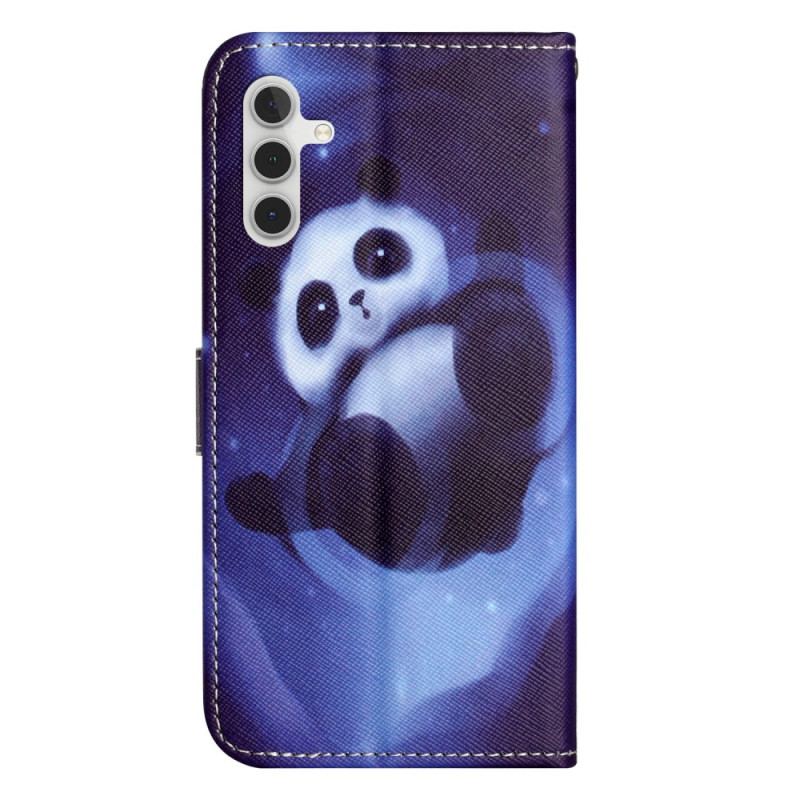 Etui Folio Samsung Galaxy S24 Fe Przestrzeń Pandy