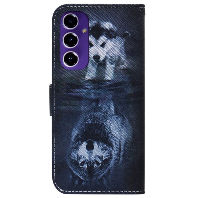 Etui Folio Samsung Galaxy S24 Fe Sen Szczeniaka