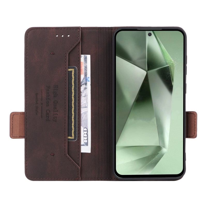 Etui Folio Samsung Galaxy S24 Fe Styl Retro Etui Ochronne