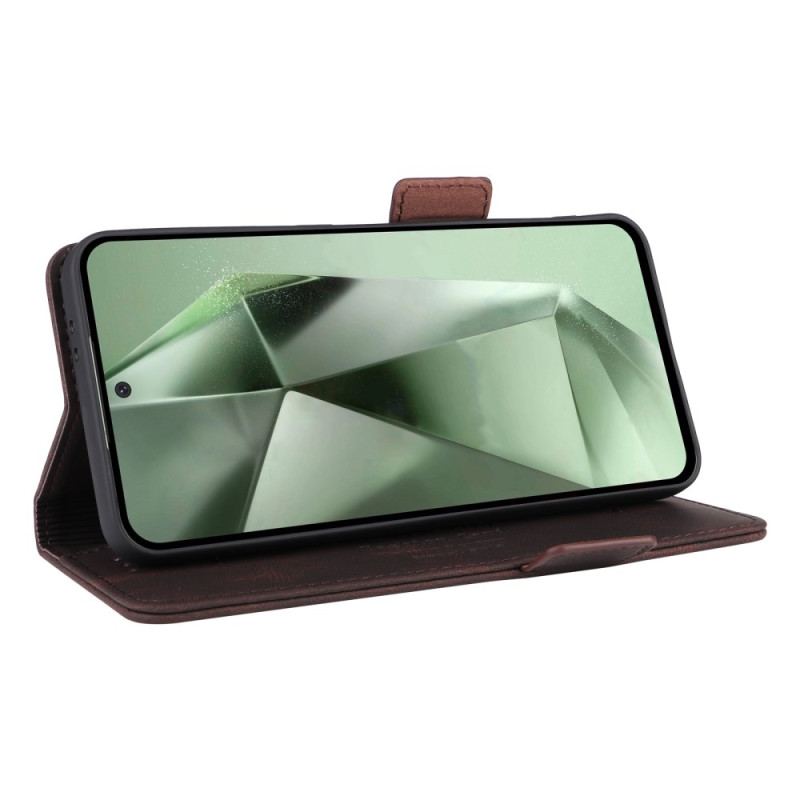 Etui Folio Samsung Galaxy S24 Fe Styl Retro Etui Ochronne