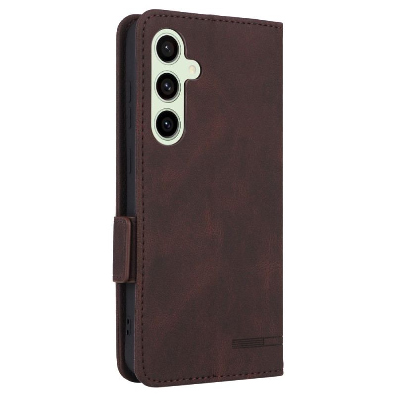 Etui Folio Samsung Galaxy S24 Fe Styl Retro Etui Ochronne