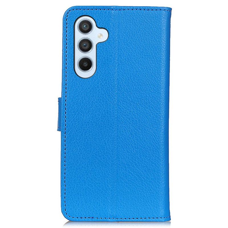 Etui Folio Samsung Galaxy S24 Fe Tradycyjna Sztuczna Skóra Etui Ochronne