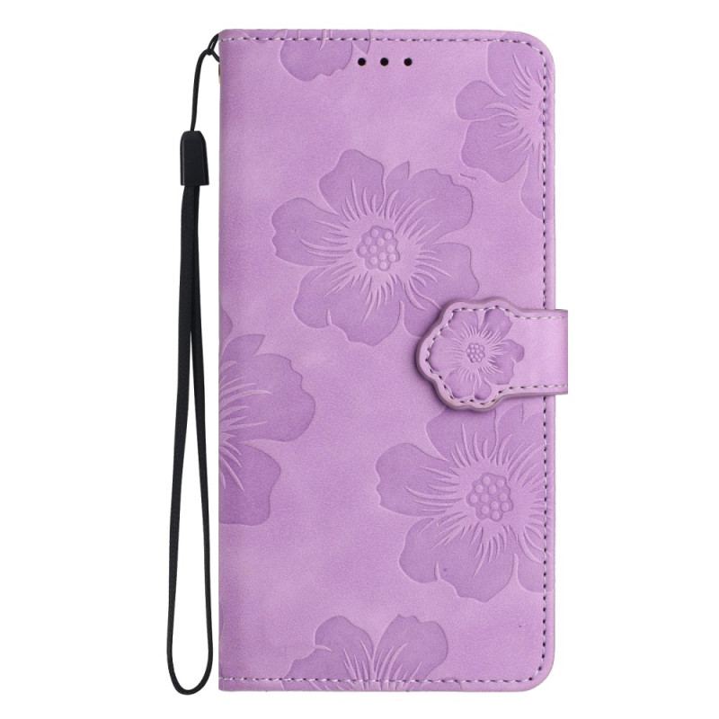 Etui Folio Samsung Galaxy S24 Fe Wzór Kwiatowy