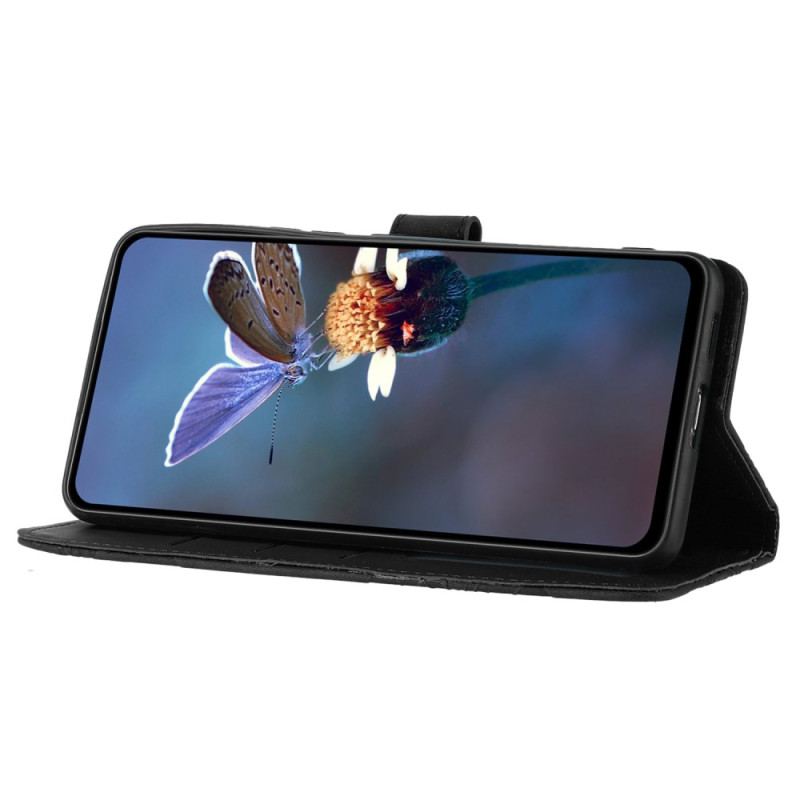 Etui Folio Samsung Galaxy S24 Fe Wzór Kwiatowy