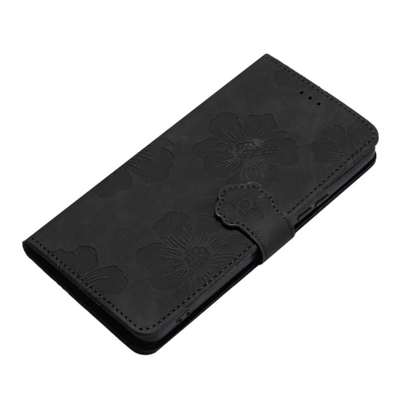 Etui Folio Samsung Galaxy S24 Fe Wzór Kwiatowy