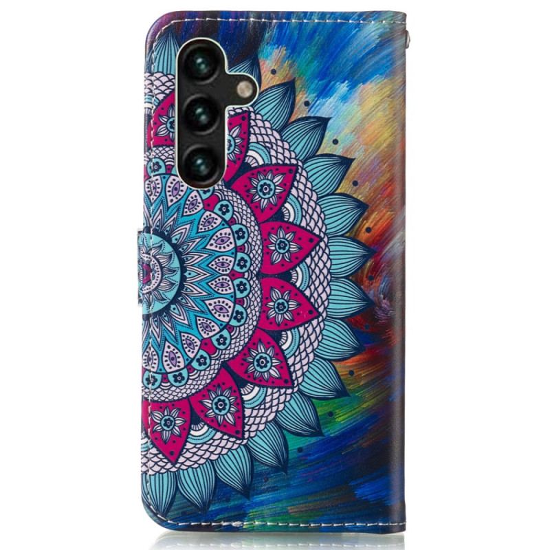 Etui Folio Samsung Galaxy S24 Fe Wzór Mandali